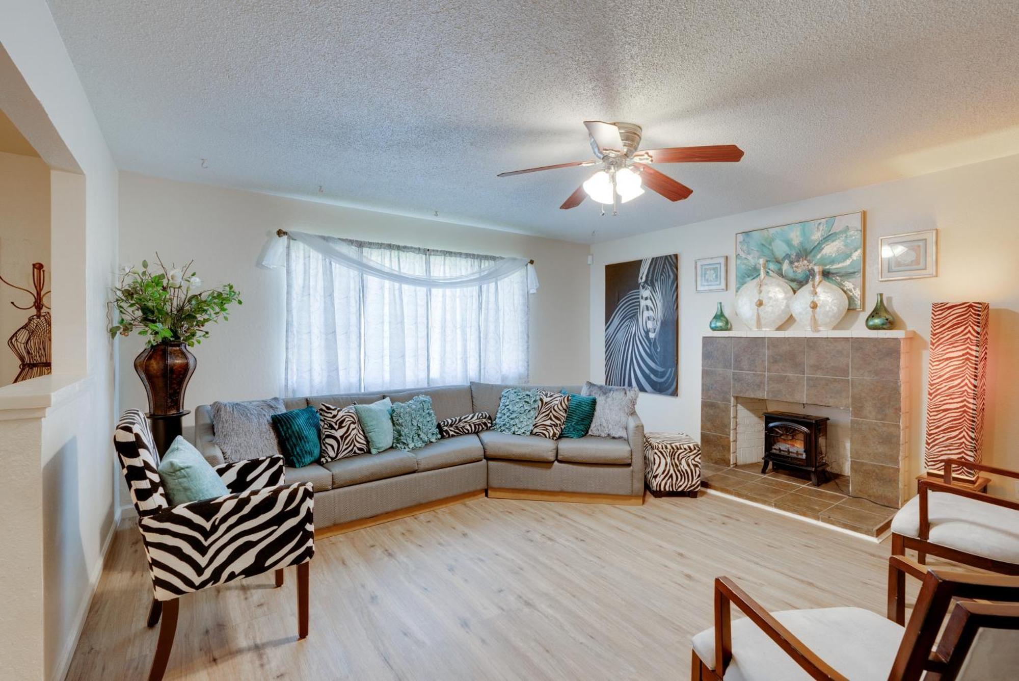 Breezy Fresno Home - Near Airport And Downtown 外观 照片